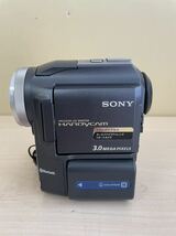 保管品 SONY ソニー デジタルビデオカメラレコーダー DCR-PC300K 本体一式 箱有 説明書有 欠品あり 動作品 ☆3534B_画像3