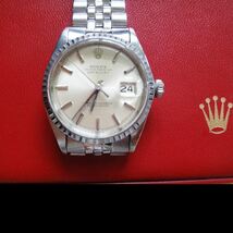 磨き済み ROLEX ロレックス 腕時計 メンズ デイトジャスト 1603 旧 34mm 手首周り15.5cm 2番中古_画像6