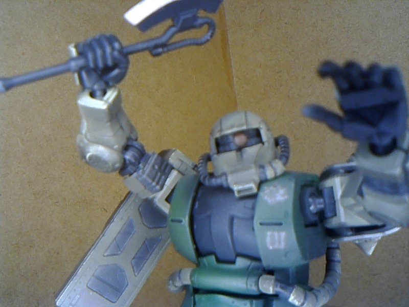 منتج نهائي مطلي من بانداي HG 1/144 Doan Zaku, شخصية, جاندام, منتج منتهي