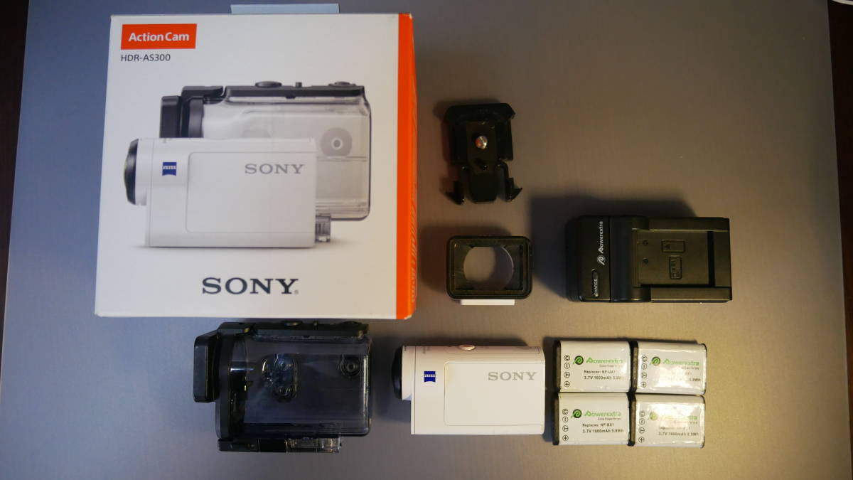 15000円 純正通販売 ソニー sony as300 アクションカム 中古 ビデオ