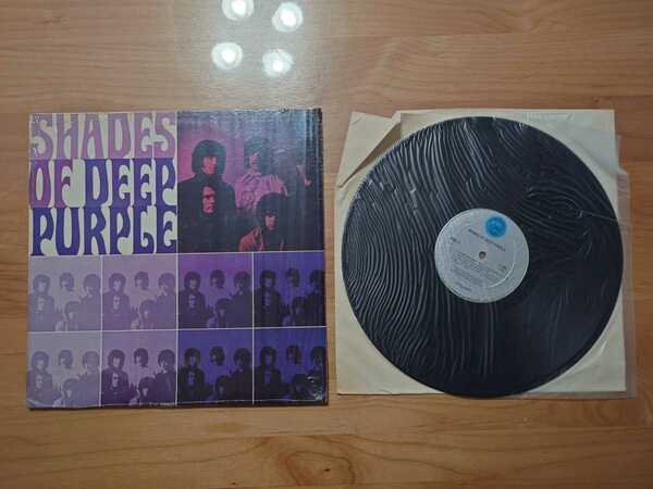 ★Deep Purple★Shade of Deep Purple ハッシュ★LPレコード★中古品★ジャケット汚れや傷み