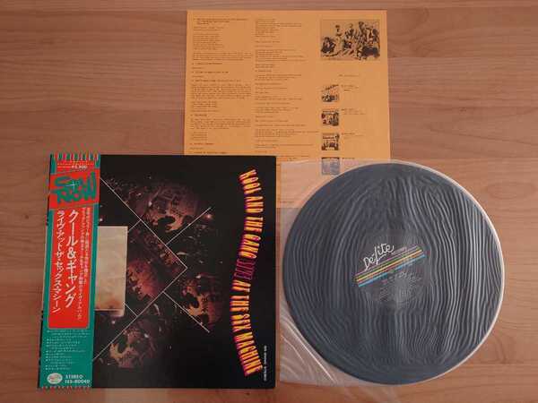 ★クール&ザ・ギャング KOOL & THE GANG★Live At The Sex Machine ライブ・アット・ザ・セックス・マシーン★帯付★LPレコード★中古品