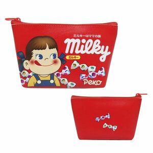 ぺコちゃん 船型ポーチ MILKY ポーチ ケース コスメポーチ 小物入れ お菓子シリーズ 557478