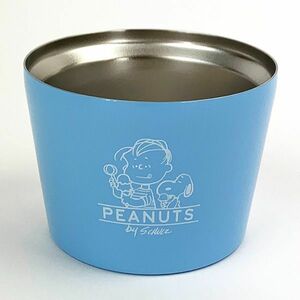  Snoopy мороженое cup голубой термос теплоизоляция ланч кухня 
