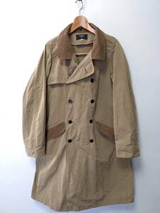 Ordinary fits×URBAN RESEARCH DOORS trench coat one owner -tina leaf .tsu Urban Research door z corduroy 