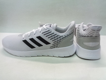 グレー黒 27cm adidas ASWEERUN アディダス アズウィーラン 新品_画像5