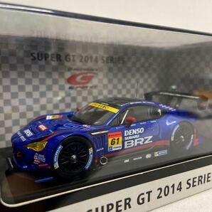 EBBRO 1/43 SUBARU BRZ R&D SPORT SUPER GT300 2014年 #61 エブロ スバル 井口卓人 佐々木孝太 スーパーGT ミニカー モデルカーの画像1