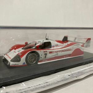 アシェット ル・マン 24時間レースカーコレクション 1/43 TOYOTA TS010 #7 1992年 トヨタ DENSO TRD ミニカー モデルカー