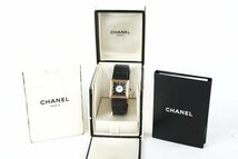 【美品】CHANEL シャネル マドモアゼル 750 レディース ブランド腕時計 小物 動作確認済み【NQ92】_画像1