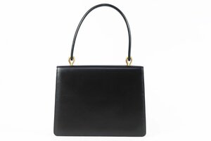 [ прекрасный товар ]MORABITOmolabito Kelly type ручная сумочка чёрная кожа бренд сумка [NR94]