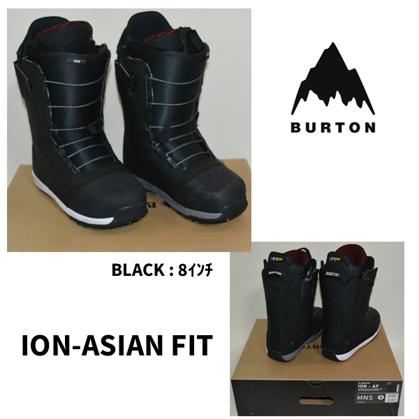 BURTON バートン スノーボードブーツ ION LEATHER レザー アジアンフィット 27センチ スポーツ、レジャー スポーツ別