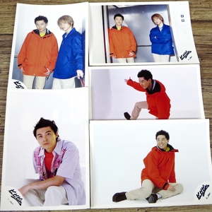 ◇KinKi Kids 堂本剛 堂本光一 旧ロゴ ジャニショ 公式 写真 5枚 生写真 ジャニーズショップ キンキキッズ◇z30590