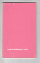 （展覧会図録 サイン入）　小杉武久 Takehisa Kosugi Berlin Events Kunstverein Gianozzo Berlin (48P) 1989_画像2