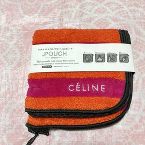 [ rare ] new goods /CELINE/ towel handkerchie / regular goods / Celine / unused / pochette / anonymity shipping / Poche chief / handkerchie / Macadam pattern / towel pouch /58