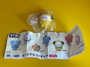 CHIMMY チミー BT21 くら寿司 ビッくらポン フィギュア オリジナルフィギュア チャーム キーホルダー BTS KURA minini ジミン