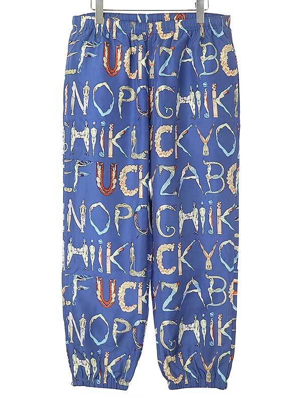 完売希少】Lサイズ Supreme Alphabet Silk Pant kip.or.ke