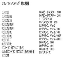 ツインセラミック ベアリングHX＋S シマノ 12 カルカッタ(10-3-3&10-3-3) ダブル ボール ベアリング_画像7