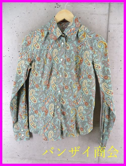 ETRO フラワースカーフ柄 シャツ×スカート セットアップ ETRO フラワースカーフ柄 シャツ×スカート セットアップ