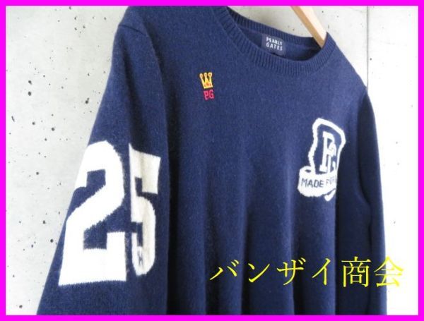ヤフオク! -パーリーゲイツカシミヤセーターの中古品・新品・未使用品一覧