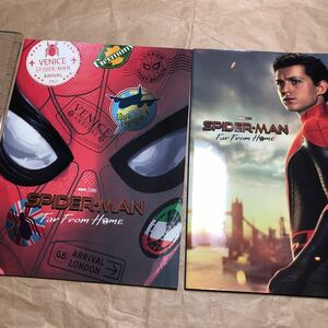 パンフレット2冊セット　SPIDER-MAN Far From Home スパイダーマン：ファー・フロム・ホーム 特別版 MARVEL マーベル