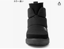 ■ノース・フェイス ■新品25cm/W NUPTSE BOOTIE WP KNIT MINI ヌプシ ブーティ ウォータープルーフ PB NFW52274_画像6