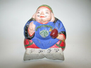  prompt decision commodity * Aizu . pine ( old house * delivery ) Meiji era ( old era. is good . face. large black sama earth doll ) valuable rare article 