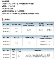 マキタ 芝生バリカン MUM1601 刈込幅 160mm (ロックコネクタ付ツナギコード10m・腰用コードフック付)_画像5