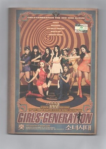 韓国CD★　少女時代　3rd Mini Album 「Hoot」　★　封入品なし　★　Girls’ Generation　/　SNSD