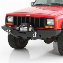 [Smittybilt正規輸入品] XRC フロントバンパー/ウインチバンパー Dリングマウント/ウインチマウント付 JEEP ジープ XJ チェロキー/76810_画像4