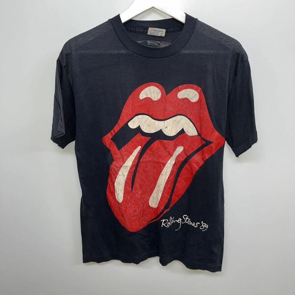 ◆超希少◆高騰バンT USA製80s Rolling Stones NORTH AMERICAN TOURヴィンテージTシャツ　サイズL