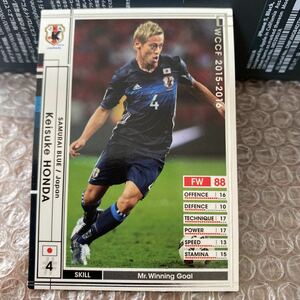 ◆WCCF 2015-2016 ケイスケ・ホンダ Keisuke HONDA 日本代表 A 137/159◆