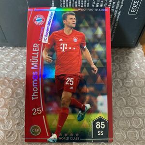 ◆WCCF FOOTISTA 2020 トマス・ミュラー Thomas MULLER Bayern Munchen RU前◆