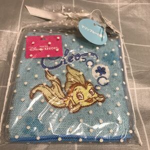 東京ディズニーリゾート　クレオ　ピノキオ　ハンカチタオル　TDR 金魚　マリンブルーの香り