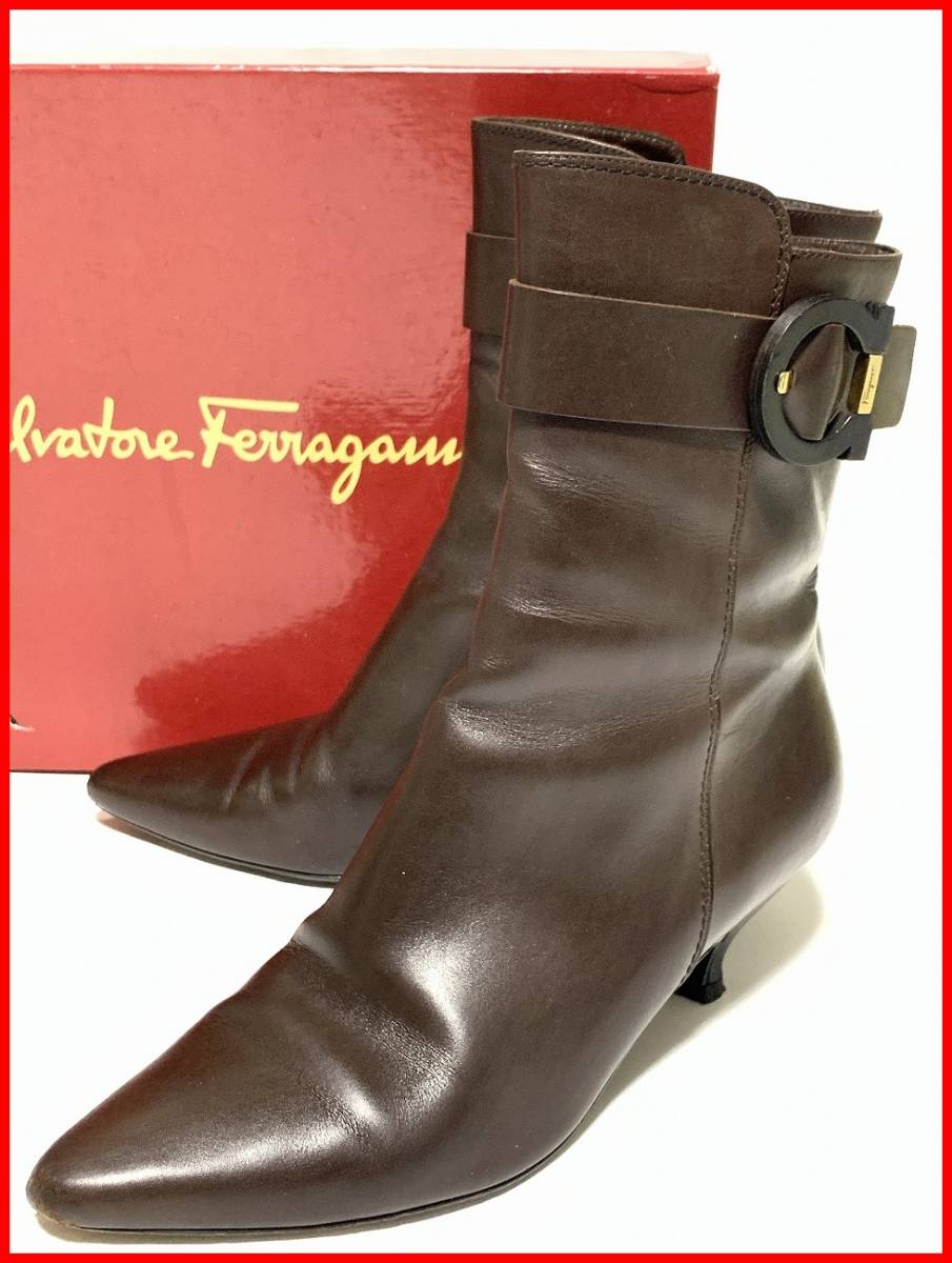 ヤフオク! -「ブーツ (フェラガモ salvatore ferragamo)」(靴