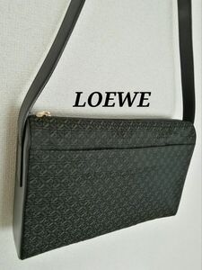 LOEWE　ロエベ　アナグラム　セミショルダー　ハンドバッグ