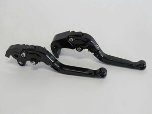 CBR1000RR 04-07 CB1000R 08-14 ビレットレバー ロング 黒 【ae-h-cbr100004-c】