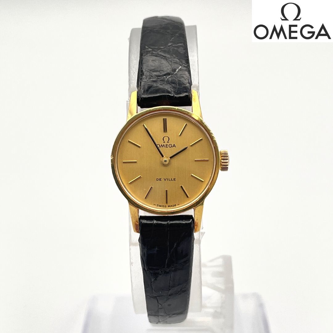オメガ OMEGA デビル メンズ  18KYG イエローゴールド 腕時計 腕時計(アナログ) 正規品