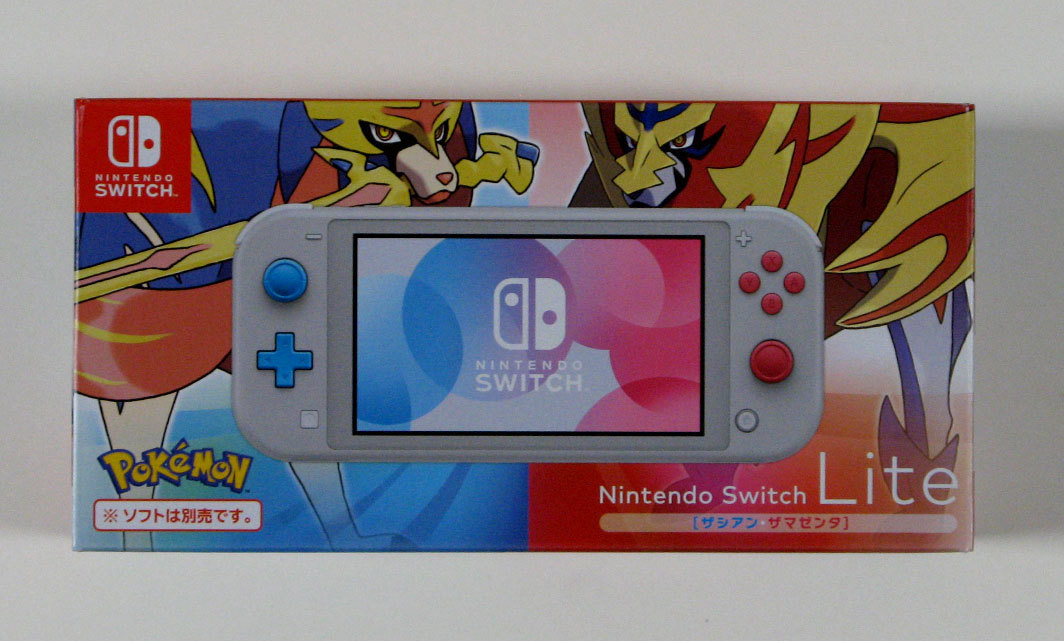 【ほぼ未使用品】Nintendo Switch Lite ザシアン・ザマゼンタ 家庭用ゲーム本体 お取り寄せスイーツ