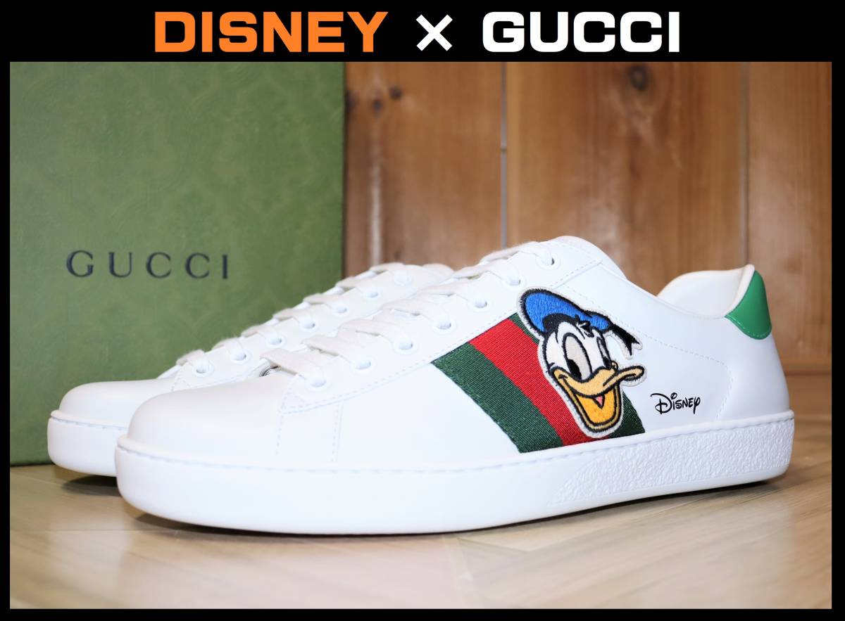DISNEY×GUCCI ACE エース ドナルド 2020年限定 146B-