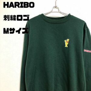 HARIBO ハリボー スウェット　刺繍ロゴ　Mサイズ