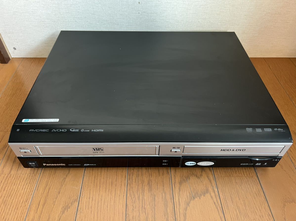 パナソニック DVDレコーダー VHSビデオ一体型 DMR-XW200V | tspea.org