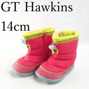 EB2579*GT HAWKINS*ジーティーホーキンス*キッズスノーブーツ*14cm*ピンク