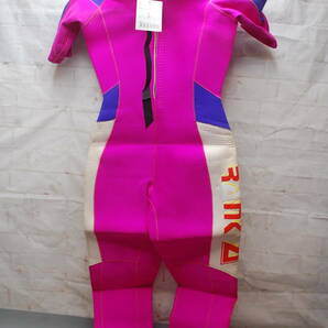 /に568.RANK ウエットスーツ Lサイズ 半袖 ピンク マリンスポーツ サーフィン シュノーケリング等々の画像2