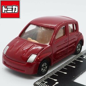 トミカ＃27【トヨタ ウィル TOYOTA Will VI 赤茶(ギフトセットバラし品)】1/60 ミニカー■TOMYトミーTOMICA【中古】送料込