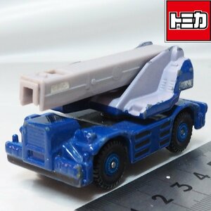 トミカ#78【タダノ ラフテレーンクレーンTADANO CRANE CREVO 600 青ブルー欠品有】1/160 ミニカー■TOMYトミーTOMICA【中古】送料込