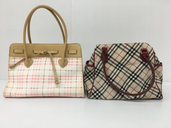 バーバリー ブルーレーベル トートバッグの値段と価格推移は?|284件 ...