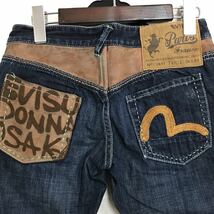 69 EVISU エヴィス　デニム　ジーンズ　パンツ　レザー　20230216_画像9