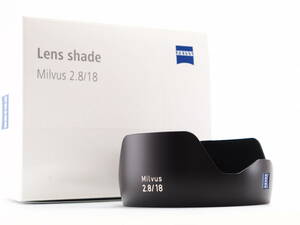 ★新品開封品★ ツァイス ZEISS LENS SHADE Milvus 18mm F2.8 ★元箱つき #T131