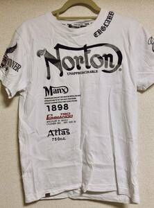 ノートン クルーネック 半袖 Tシャツ ロゴ刺繍 202N1000 Norton 春夏 20SS