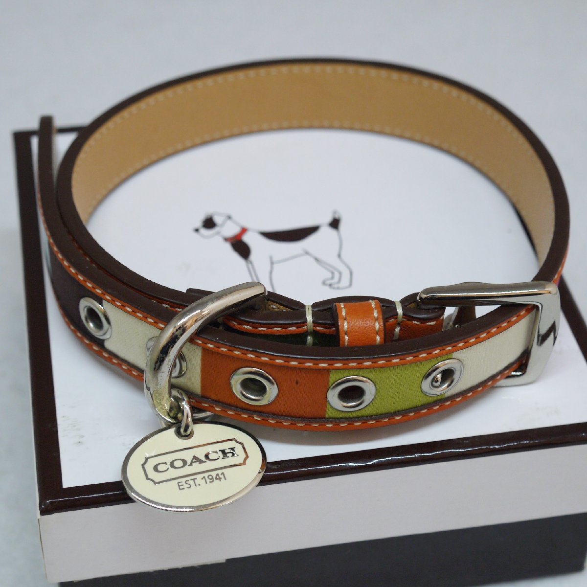 当店限定販売】 新品・未使用・COACH コーチ・首輪とリードセット 犬